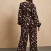EVERBELLE Animal Floral Print Jumpsuit 10