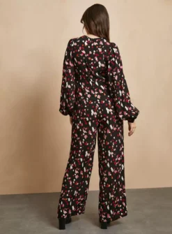 EVERBELLE Animal Floral Print Jumpsuit 18