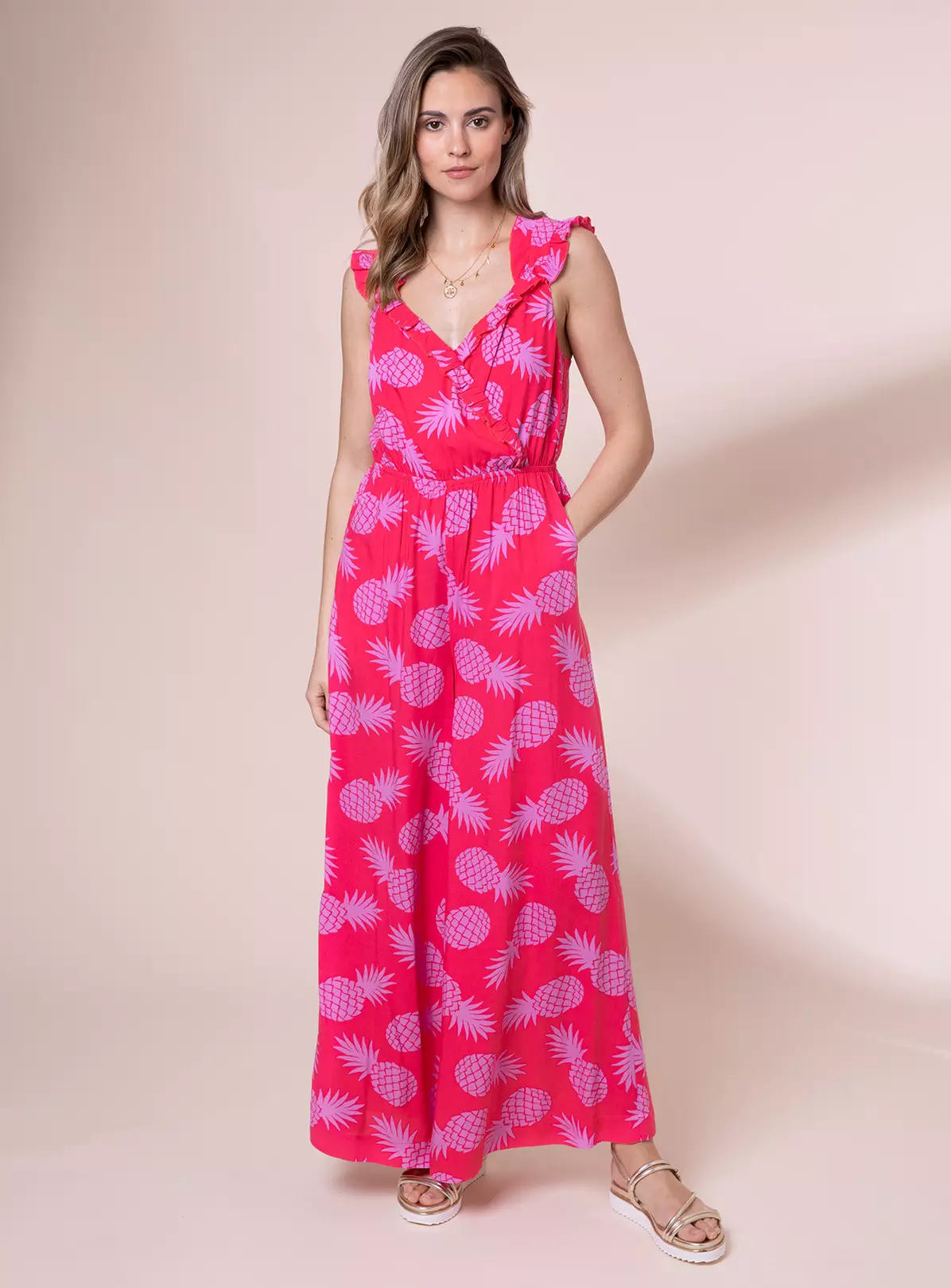 ANORAK Pineapples EcoVero Jemima Jumpsuit 10 3 ANORAK Pineapples EcoVero Jemima Jumpsuit 10 - Image 3