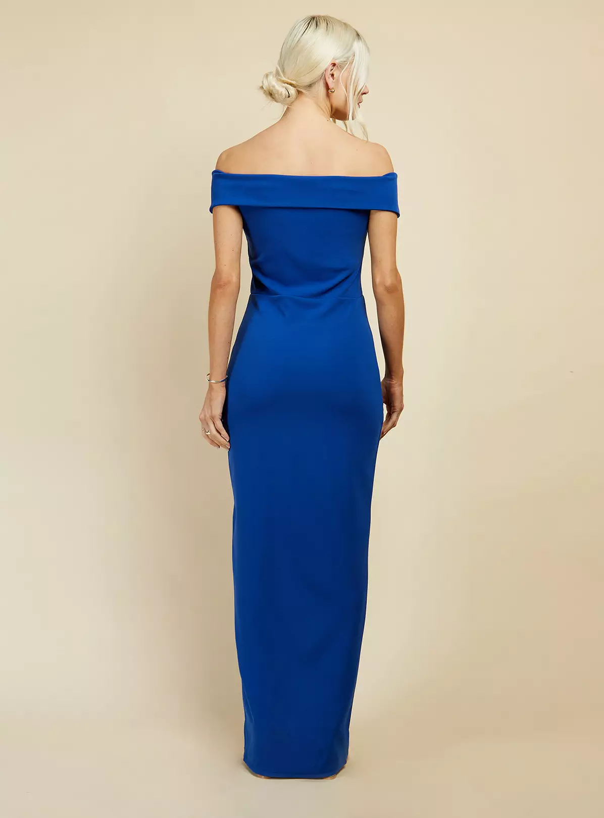 LITTLE MISTRESS Cobalt Bardot Maxi 16 2 LITTLE MISTRESS Cobalt Bardot Maxi 16 - Image 2