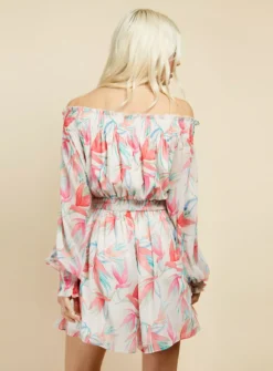 LITTLE MISTRESS Floral Bardot Psuit 10 8 LITTLE MISTRESS Floral Bardot Psuit 10 -Fit In Dress Sales tuc143063383 Multi20Coloured R Z004A 1