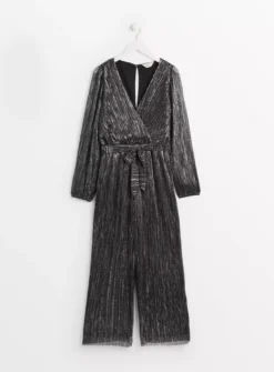PETITE Metallic Plisse Jumpsuit 20