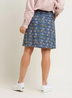 BRAKEBURN Folk Floral Cord Skirt 12 6 BRAKEBURN Folk Floral Cord Skirt 12 -Fit In Dress Sales tuc143191115 Multi20Coloured R Z002A
