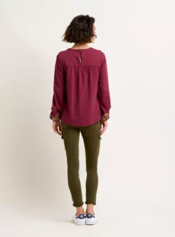 BRAKEBURN Folk Floral Embroidered Tee 18