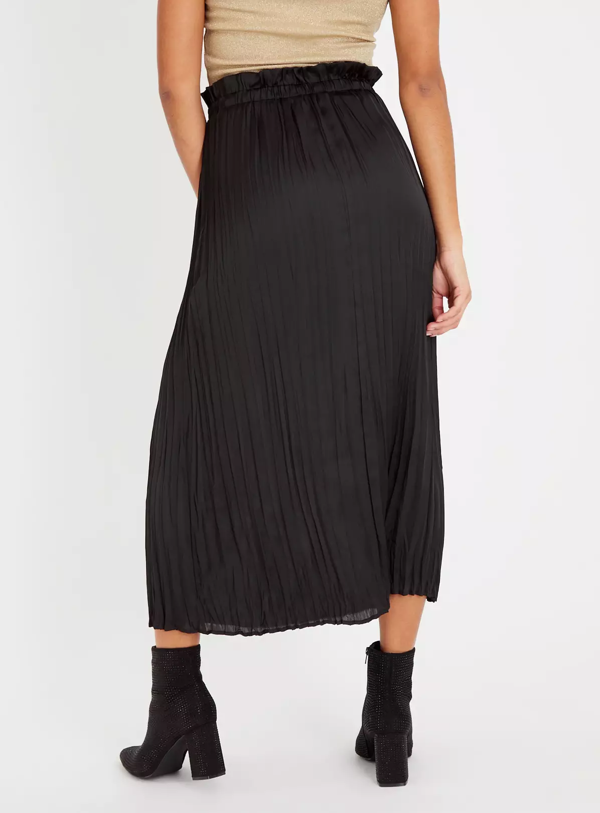 Black Satin Midaxi Skirt 12 1 Black Satin Midaxi Skirt 12