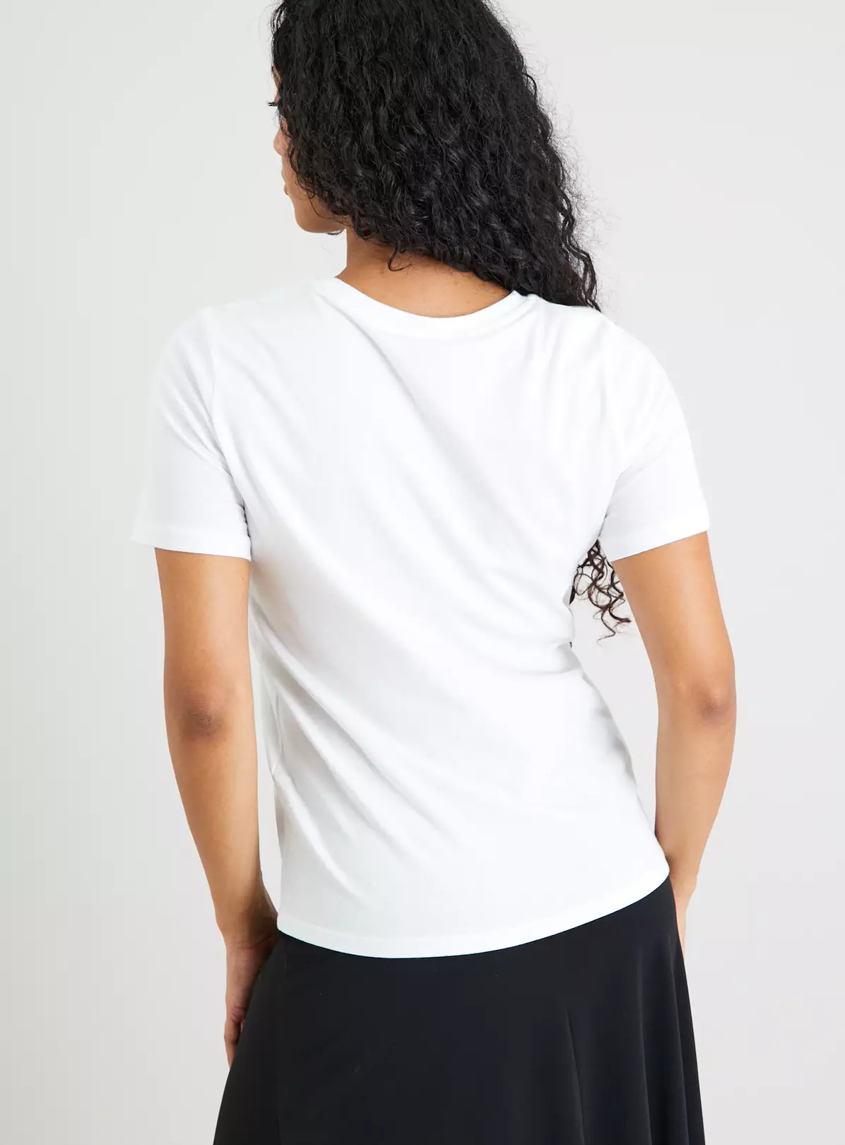 White Amour Slogan T-Shirt 22 2 White Amour Slogan T-Shirt 22 - Image 2