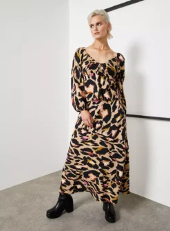 For All The Love Leopard Printed Twist Front Top 14 -Fit In Dress Sales tuc143284231 Multi20Coloured R Z005A