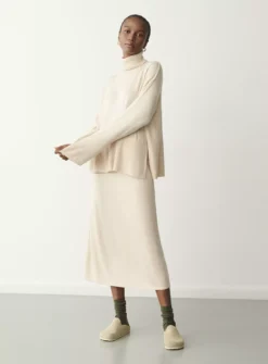 FINERY Thea Knitted Skirt 20 5 FINERY Thea Knitted Skirt 20 -Fit In Dress Sales tuc143305055 Oatmeal R Z001A