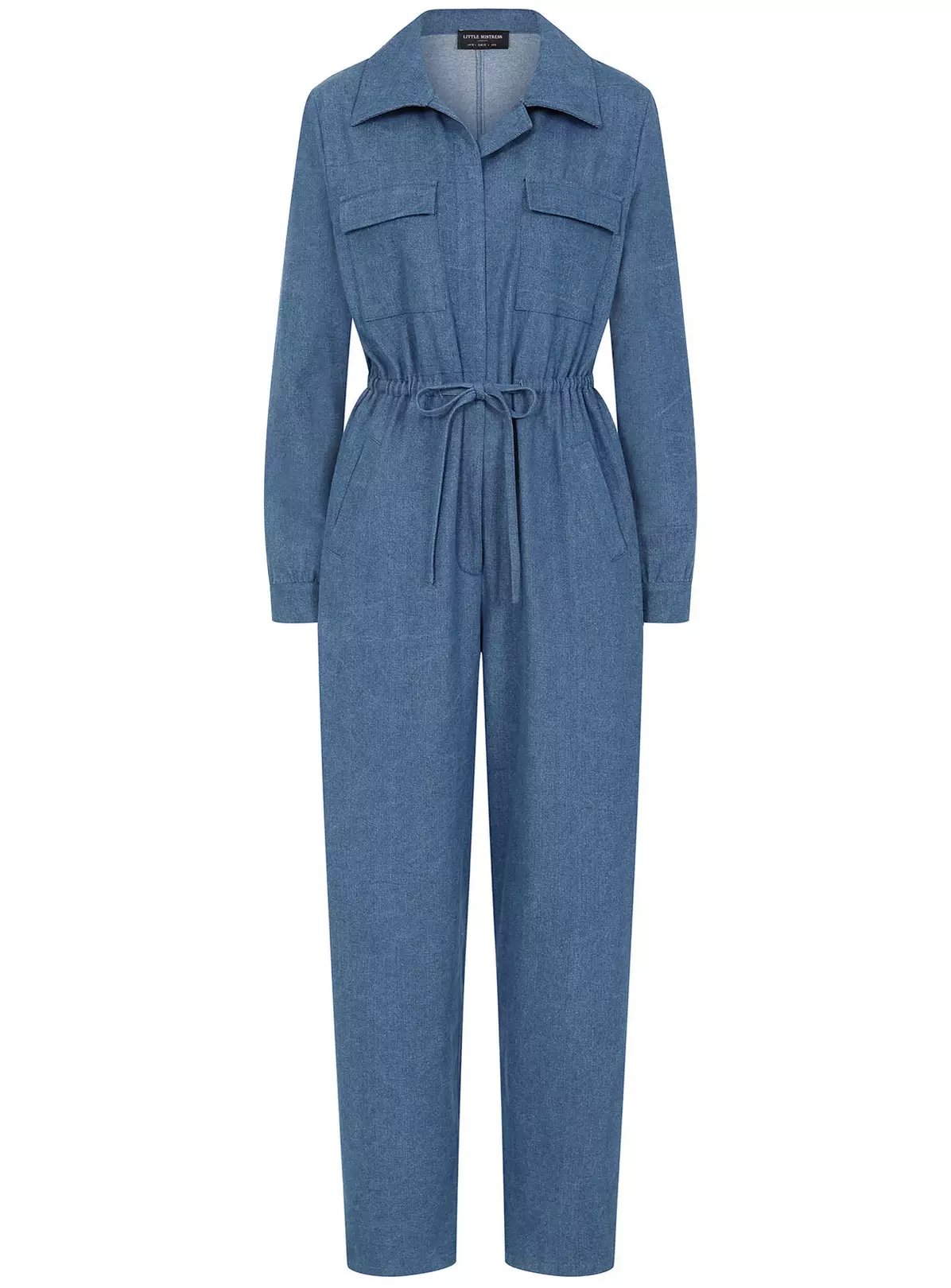 VOGUE WILLIAMS Blue Denim Jsuit 18 5 VOGUE WILLIAMS Blue Denim Jsuit 18 - Image 5