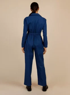 VOGUE WILLIAMS Blue Denim Jsuit 18 9 VOGUE WILLIAMS Blue Denim Jsuit 18 -Fit In Dress Sales tuc143306761 Blue R Z005A