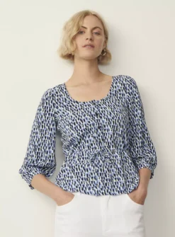 FINERY Carrie Top 12 -Fit In Dress Sales tuc143322648 Blue R Z002A
