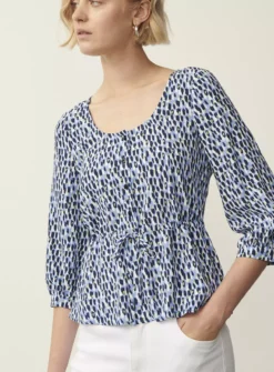 FINERY Carrie Top 12 -Fit In Dress Sales tuc143322648 Blue R Z003A