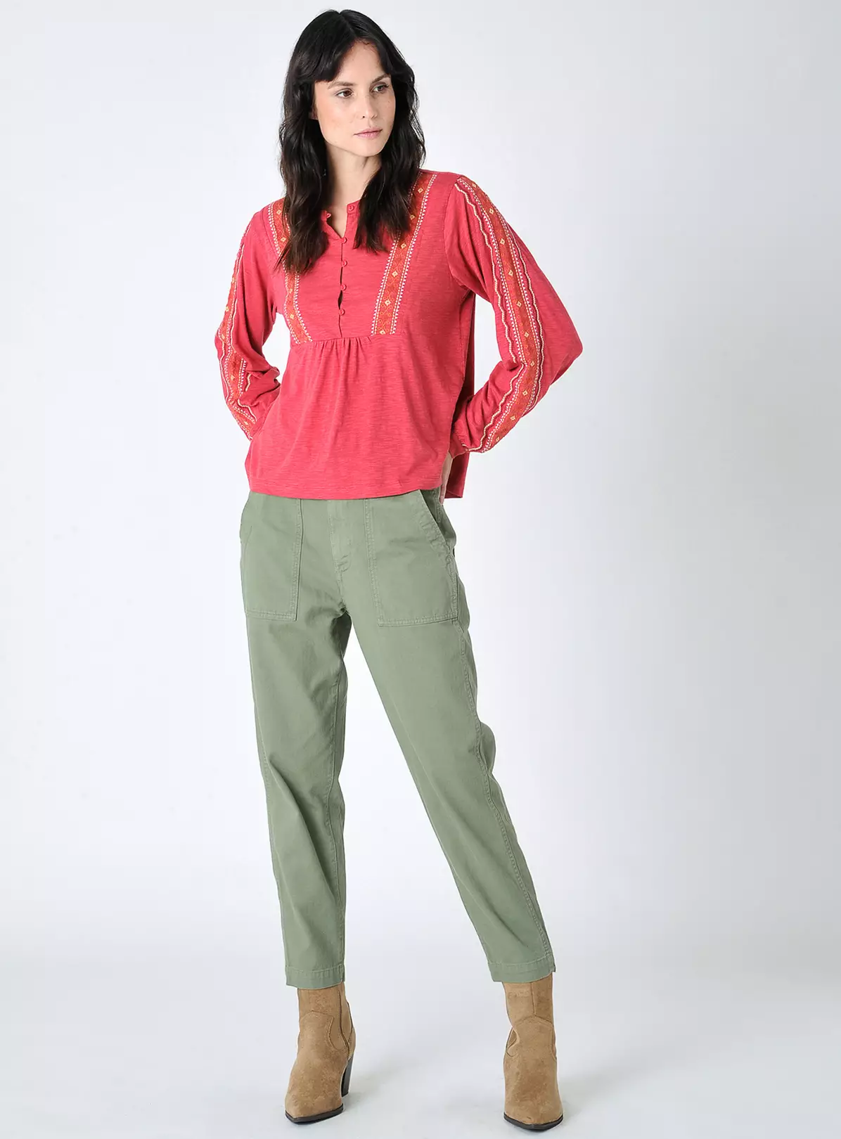 BURGS Meshaw Emd Smock Top 16 4 BURGS Meshaw Emd Smock Top 16 - Image 4