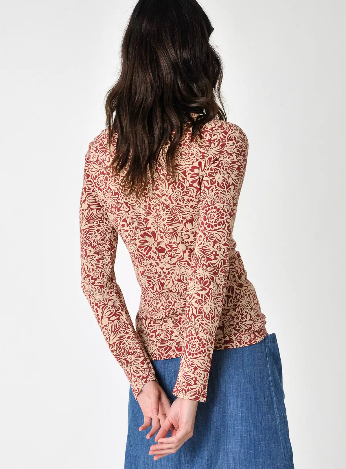 BURGS Carey Printed Jersey Top 10 2 BURGS Carey Printed Jersey Top 10 - Image 2