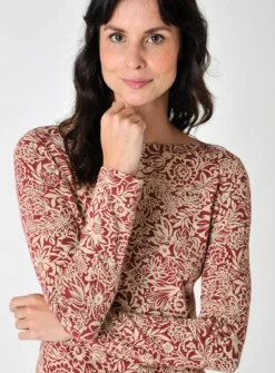 BURGS Carey Printed Jersey Top 10 7 BURGS Carey Printed Jersey Top 10 -Fit In Dress Sales tuc143327300 Multi20Coloured R Z003A