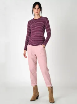 BURGS Portreath Essential Jersey Tee 12 8 BURGS Portreath Essential Jersey Tee 12 -Fit In Dress Sales tuc143327633 Purple R Z004A