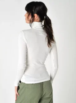 BURGS Agnes Jersey Roll Neck Top 10 7 BURGS Agnes Jersey Roll Neck Top 10 -Fit In Dress Sales tuc143327756 White R Z002A 1