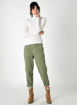 BURGS Agnes Jersey Roll Neck Top 10