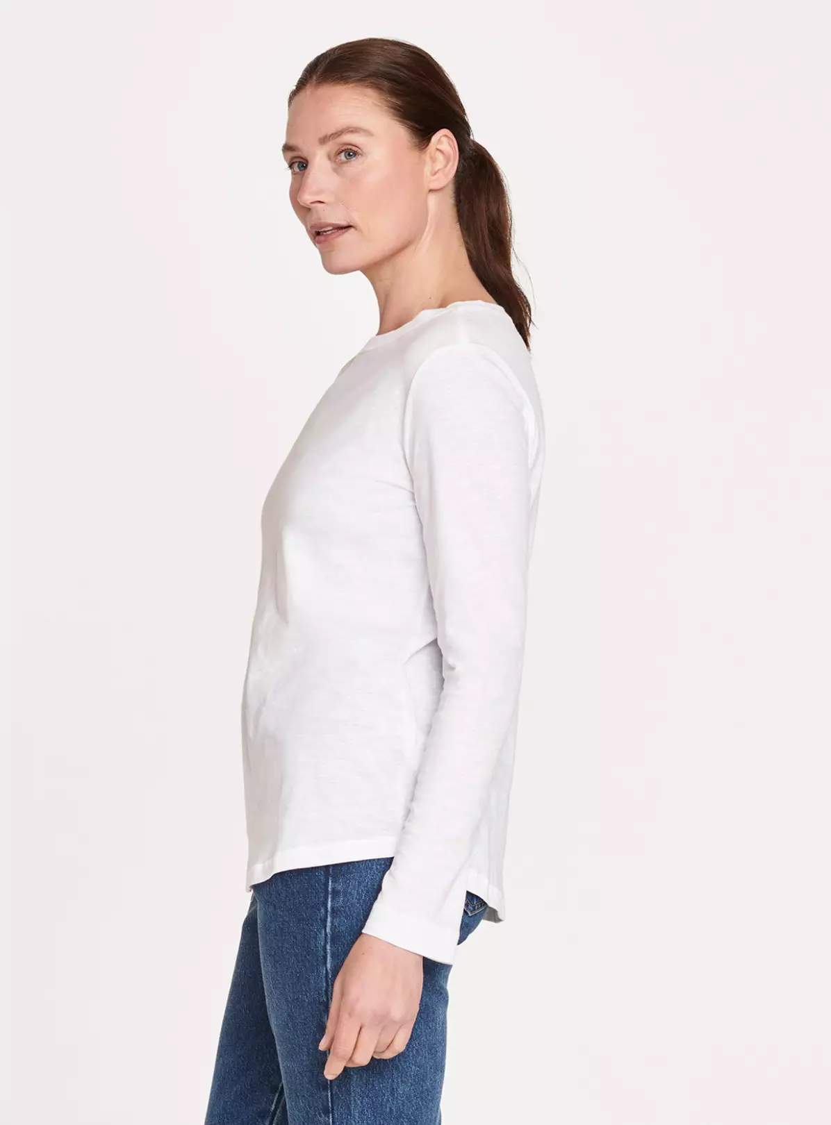 THOUGHT Fairtrade Long Sleeve Organic Cotton Top 16 2 THOUGHT Fairtrade Long Sleeve Organic Cotton Top 16 - Image 2