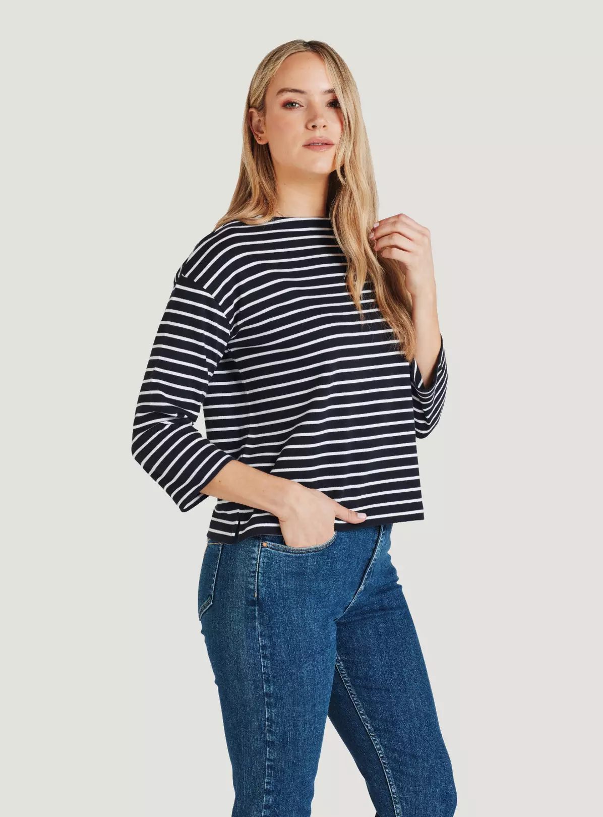 THOUGHT The Fairtrade Organic Cotton Breton Top 18 4 THOUGHT The Fairtrade Organic Cotton Breton Top 18 - Image 4