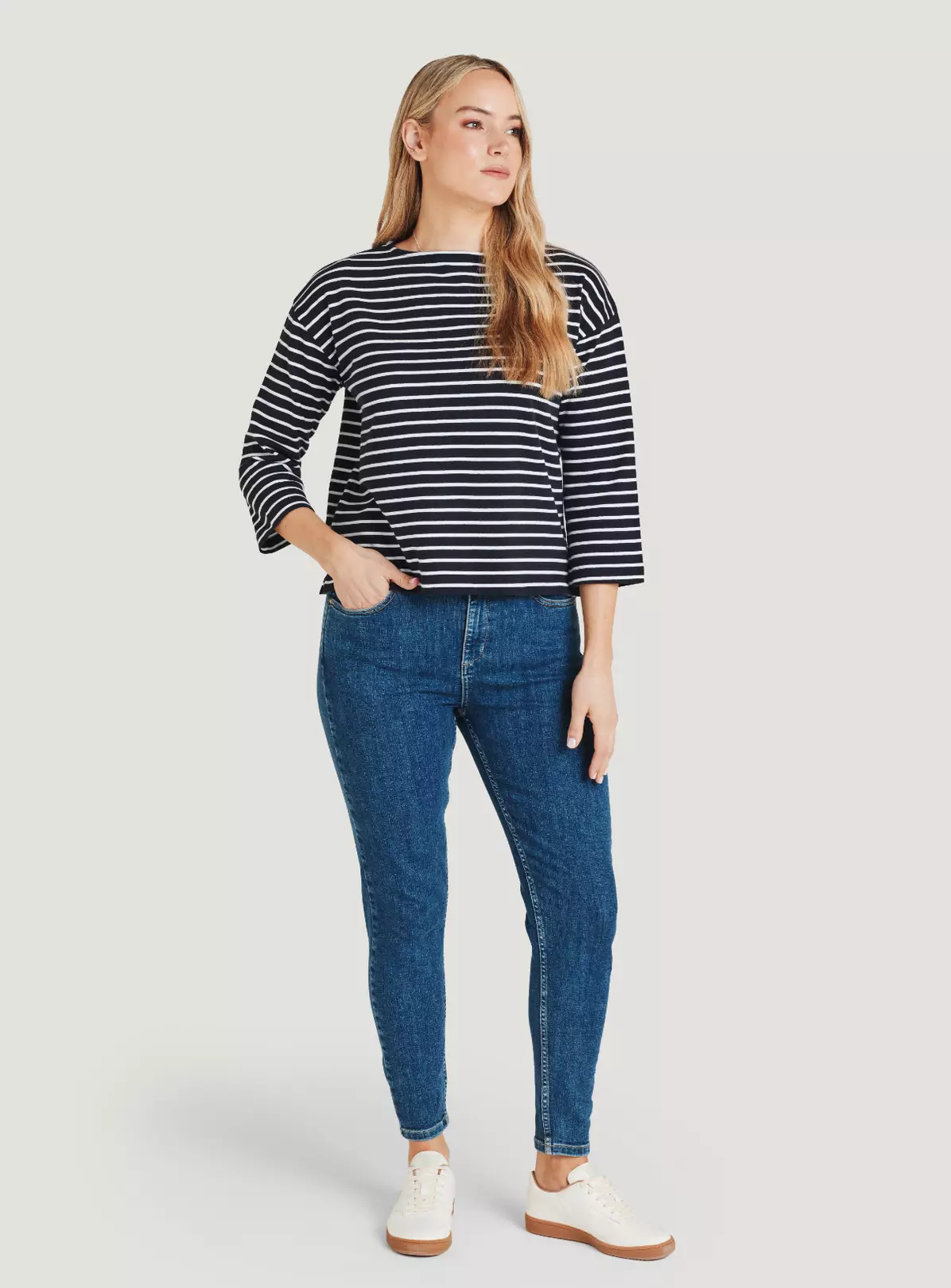 THOUGHT The Fairtrade Organic Cotton Breton Top 18 2 THOUGHT The Fairtrade Organic Cotton Breton Top 18 - Image 2