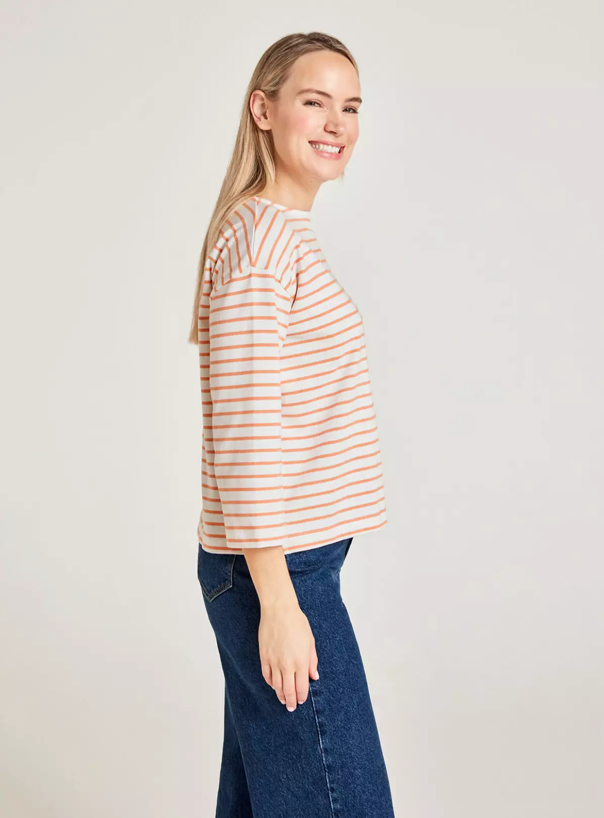 THOUGHT The Fairtrade Organic Cotton Breton Top 12 2 THOUGHT The Fairtrade Organic Cotton Breton Top 12 - Image 2