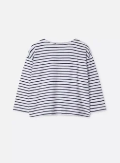 THOUGHT The Fairtrade Organic Cotton Breton Top 16 10 THOUGHT The Fairtrade Organic Cotton Breton Top 16 -Fit In Dress Sales tuc143333152 White R Z003A