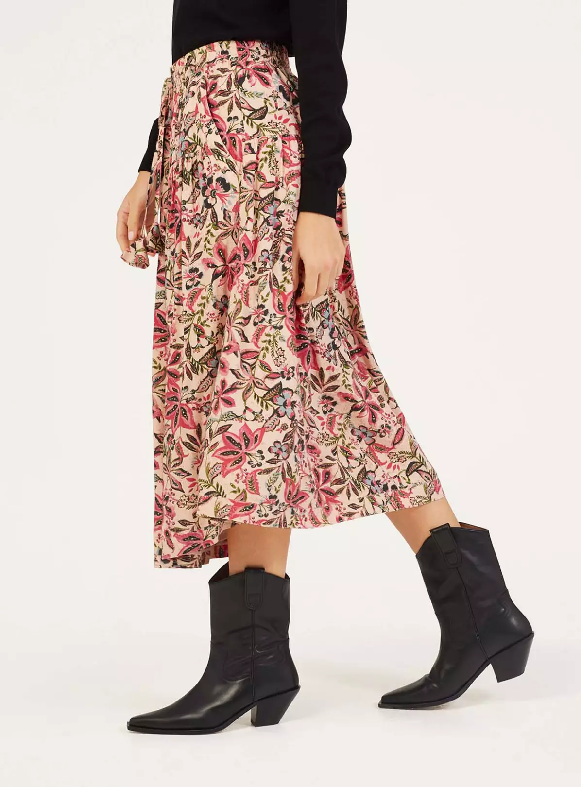 THOUGHT Faye Lenzing EcoVero Dobby Skirt 18 5 THOUGHT Faye Lenzing EcoVero Dobby Skirt 18 - Image 5