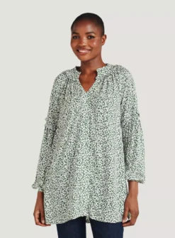 THOUGHT Mapel Lenzing EcoVero Tunic Top 12