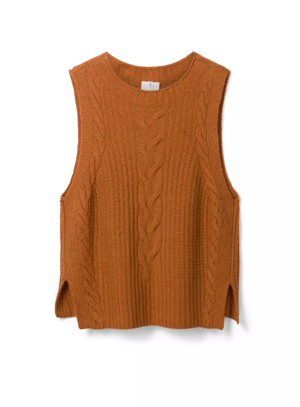 THOUGHT Ayla Organic Cotton Fluffy Knitted Vest 14 6 THOUGHT Ayla Organic Cotton Fluffy Knitted Vest 14 - Image 6