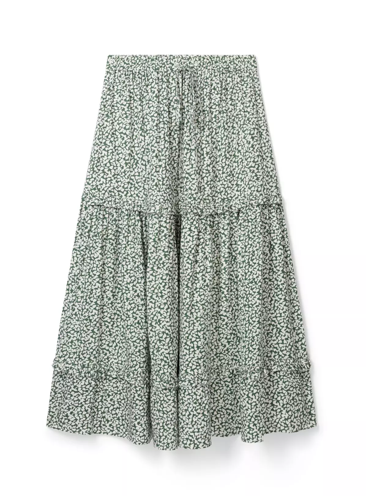THOUGHT Mapel Lenzing EcoVero Tiered Maxi Skirt 6 6 THOUGHT Mapel Lenzing EcoVero Tiered Maxi Skirt 6 - Image 6