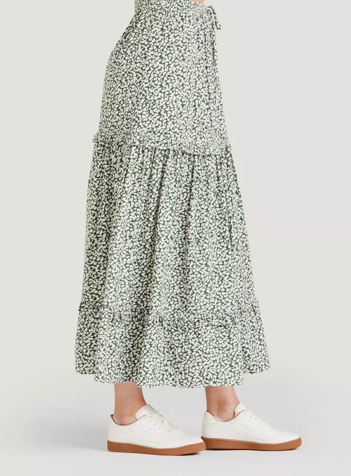 THOUGHT Mapel Lenzing EcoVero Tiered Maxi Skirt 18 4 THOUGHT Mapel Lenzing EcoVero Tiered Maxi Skirt 18 - Image 4