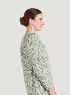 THOUGHT Mapel Lenzing EcoVero Button Down Dress 18 -Fit In Dress Sales tuc143347781 Green R Z004A