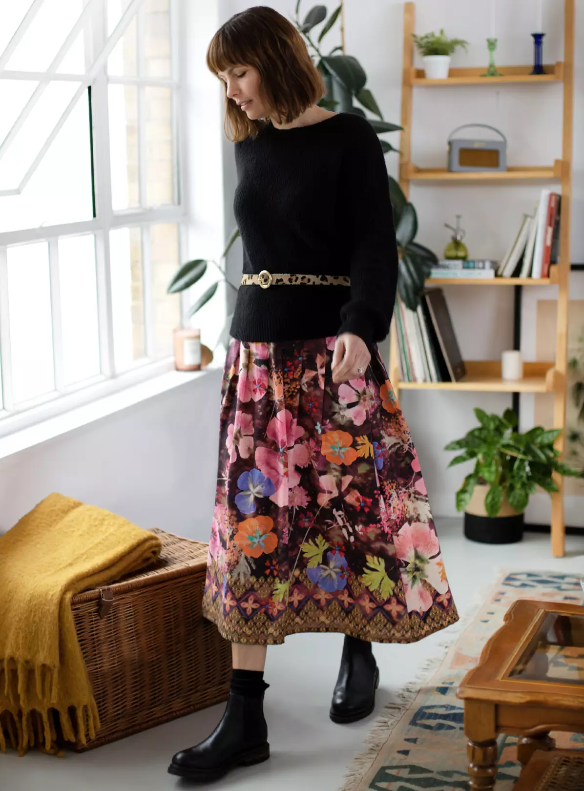 THOUGHT Emelia Tencel Midi Skirt 18 6 THOUGHT Emelia Tencel Midi Skirt 18 - Image 6