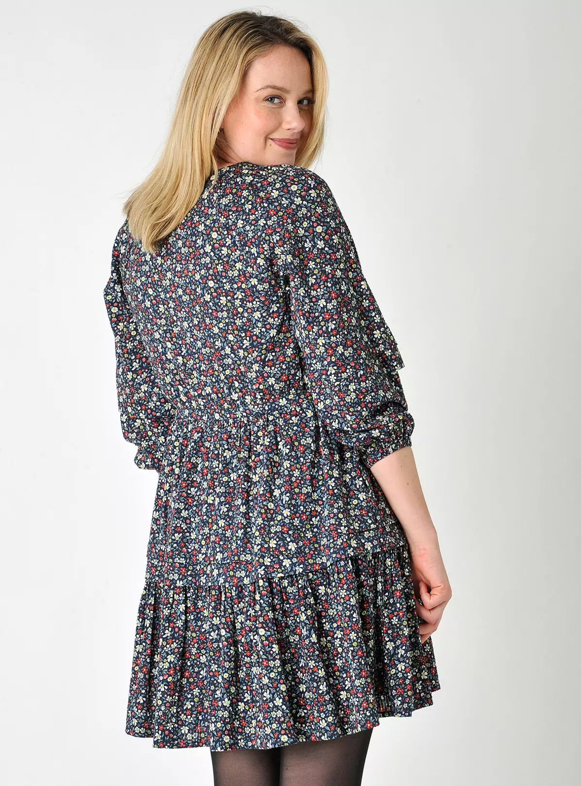 BURGS Carleen Short Wrap Dress 18 2 BURGS Carleen Short Wrap Dress 18 - Image 2