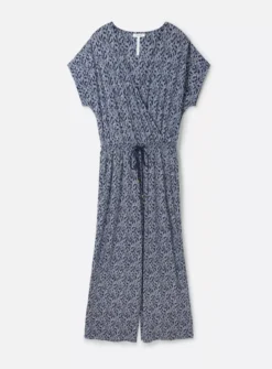 THOUGHT Marlee Lenzing EcoVero Printed Wrap Jumpsuit 18 8 THOUGHT Marlee Lenzing EcoVero Printed Wrap Jumpsuit 18 -Fit In Dress Sales tuc143348784 Navy R Z003A