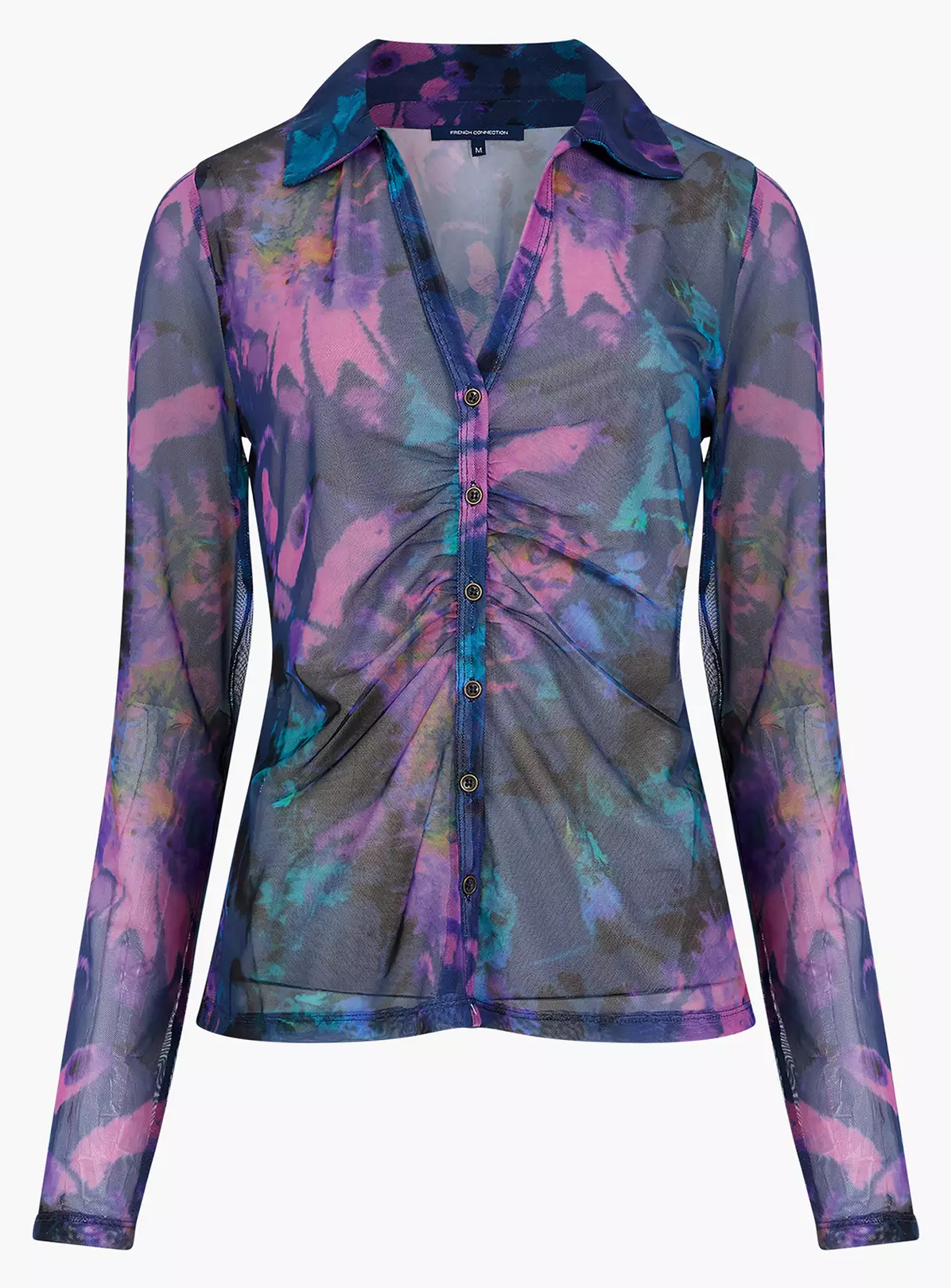 FRENCH CONNECTION Toni Mesh Gabriela Top XS 1 FRENCH CONNECTION Toni Mesh Gabriela Top XS