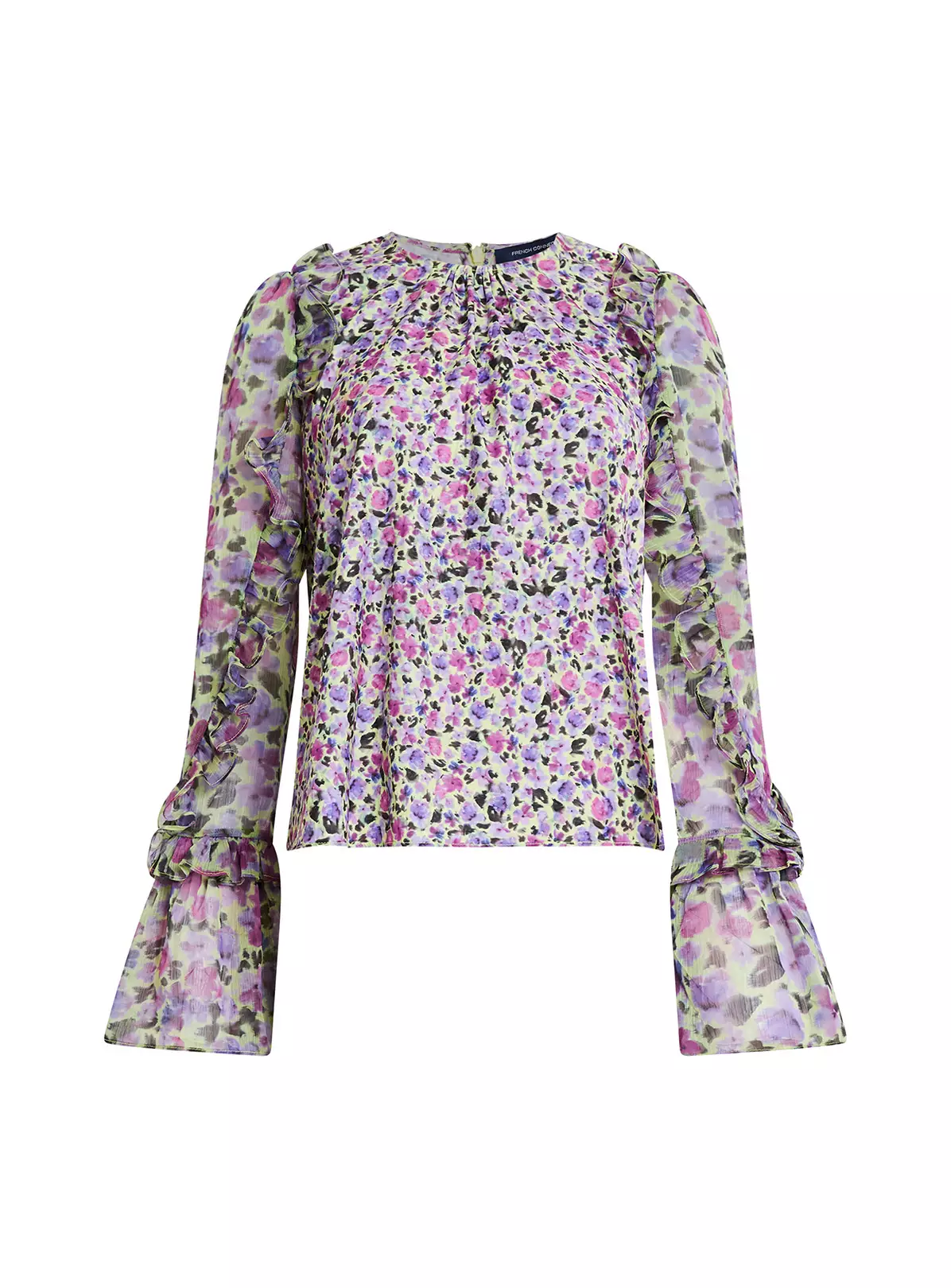 FRENCH CONNECTION Alezzia Ely Jacquard Mix Top XL 1 FRENCH CONNECTION Alezzia Ely Jacquard Mix Top XL