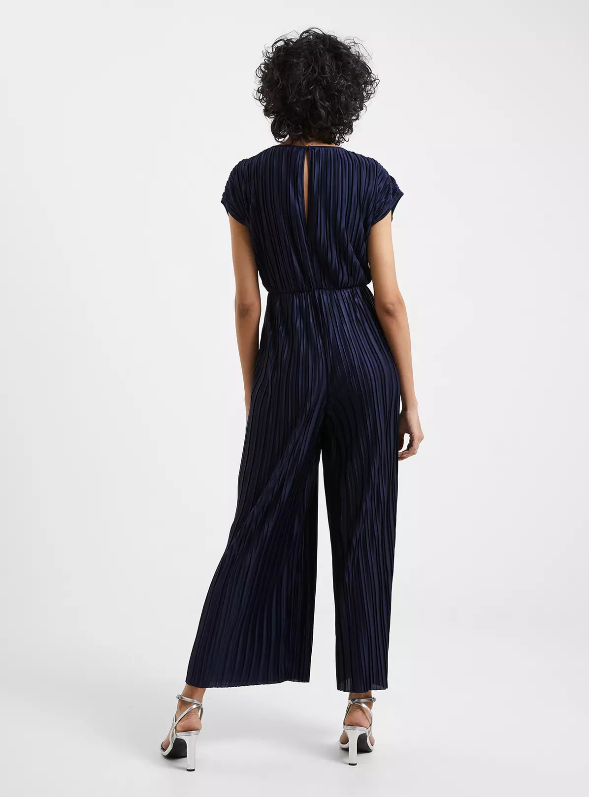 FRENCH CONNECTION Regi Pleated Jumpsuit S 3 FRENCH CONNECTION Regi Pleated Jumpsuit S - Image 3