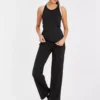 Active Black Yoga Fitted Vest XXL