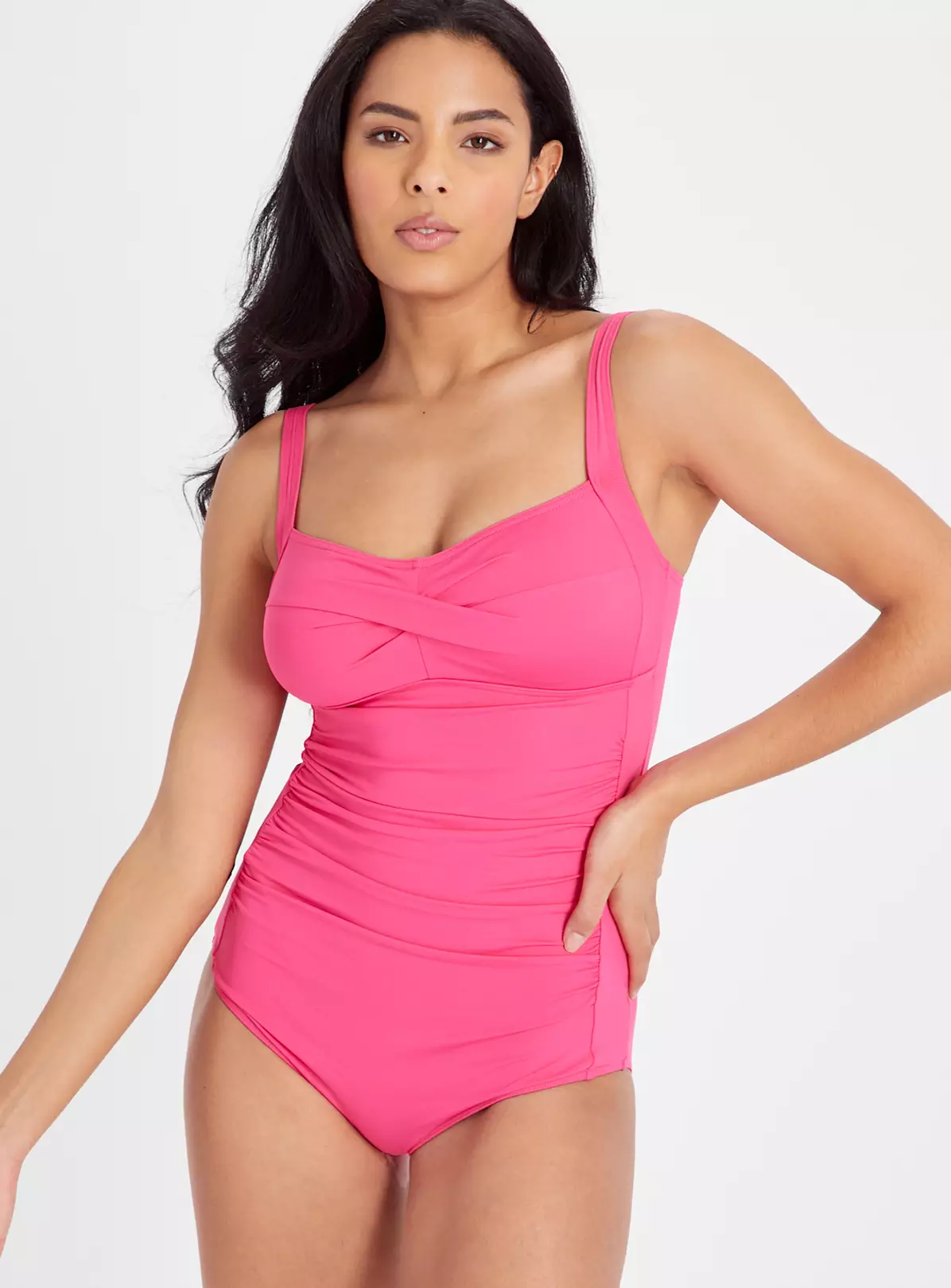 Pink Low Leg Swimsuit 16 1 Pink Low Leg Swimsuit 16
