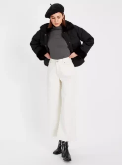 Charcoal Grey Roll Neck Top 18