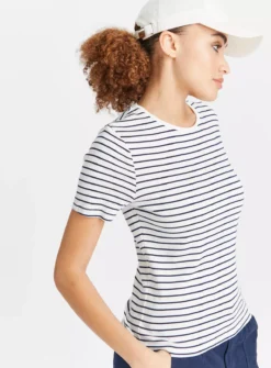 Navy & Striped Slim Fit T-Shirts 2 Pack 24 8 Navy & Striped Slim Fit T-Shirts 2 Pack 24 -Fit In Dress Sales tuc143454771 Multi20Coloured R Z004A