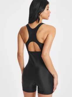 Black Side Stripe Short Swimsuit18 7 Black Side Stripe Short Swimsuit18 -Fit In Dress Sales tuc143455707 Black R Z004A