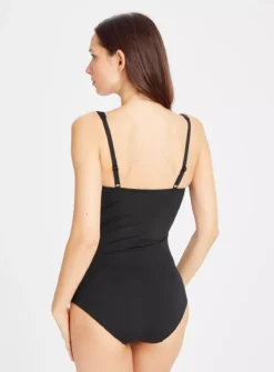 Black Low Leg Swimsuit 14