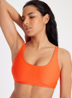 Orange Bikini Crop Top 16 5 Orange Bikini Crop Top 16 -Fit In Dress Sales tuc143456873 Orange R Z001A