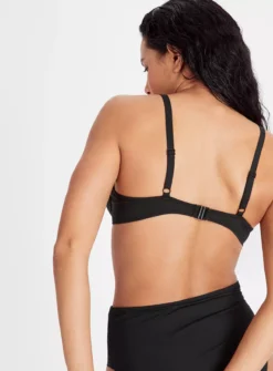 Black Moulded Cup Bikini Top 38C