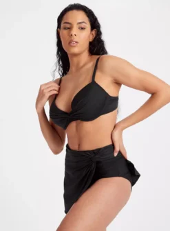 Black Skirted Bikini Bottoms 14