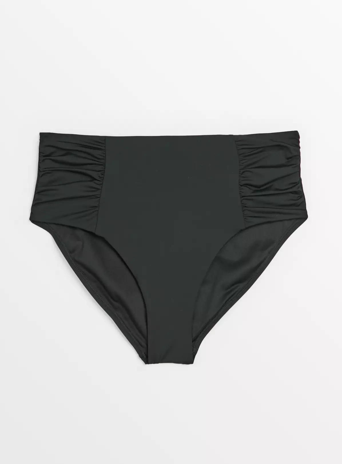 Black Ruched Bikini Bottoms 16 2 Black Ruched Bikini Bottoms 16 - Image 2