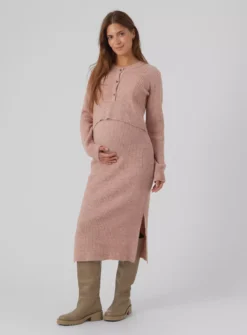 MAMALICIOUS MIsla Lia Long Sleeve Knit Crop Top XXL 9 MAMALICIOUS MIsla Lia Long Sleeve Knit Crop Top XXL -Fit In Dress Sales tuc143463184 Light20Pink R Z003A